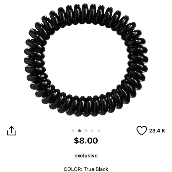 Invisible hair tie (5 per pack) - Picture 3 of 3